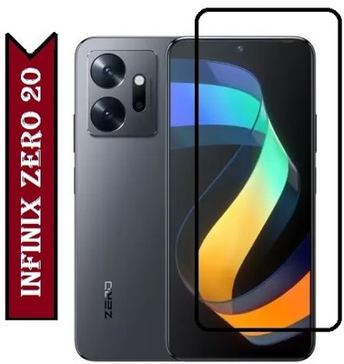 Caseline Edge To Edge Tempered Glass for infinix Zero 20 ,Infinix Zero 20(Pack of 1)