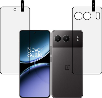 MOBKAVACH Edge To Edge Tempered Glass for Oneplus Nord 4 5G(Pack of 2)