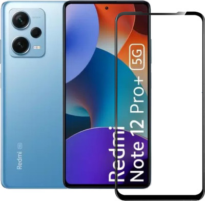BRENZZ Edge To Edge Tempered Glass for Redmi Note 12 Pro+ 5G, Redmi Note 12 Pro Plus 5G(Pack of 1)