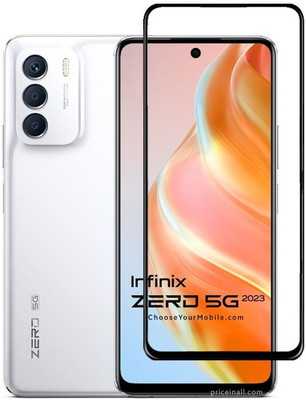 AB PRIME Edge To Edge Tempered Glass for Infinix Zero 5G 2023, INFINIX ZERO 5G 2023(Pack of 1)