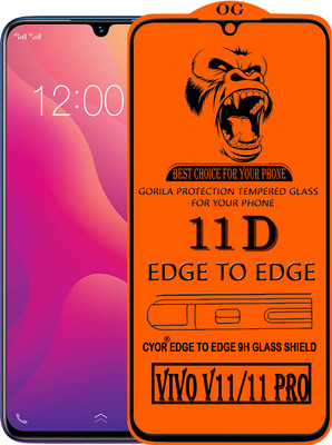 CYOR Edge To Edge Tempered Glass for Vivo V11 Pro(Pack of 1)