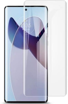 1DOLLAR Edge To Edge Tempered Glass for Motorola Moto Edge 40 Neo 5G - UV-Screen Protector Full HD Quality Tempered Glass Anti-Scratch Edge to Edge Coverage with Easy Installation Kit(Pack of 1)