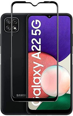VISHZONE Edge To Edge Tempered Glass for SAMSUNG GALAXY A22 5G(Pack of 1)