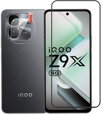 FINCH Edge To Edge Tempered Glass for IQOO Z9X, Z9X, IQOOZ9X 5G, IQ Z9X(Pack of 2)