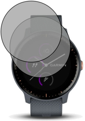 VTech Edge To Edge Tempered Glass for Garmin VivoActive 3 Music(Pack of 2)