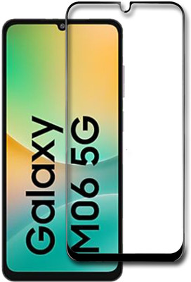 INFINITYWORLD Edge To Edge Tempered Glass for Samsung Galaxy M06 5G(Pack of 1)