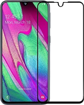 Heatmor Edge To Edge Tempered Glass for Samsung Galaxy A40, Samsung A40, A40(Pack of 1)