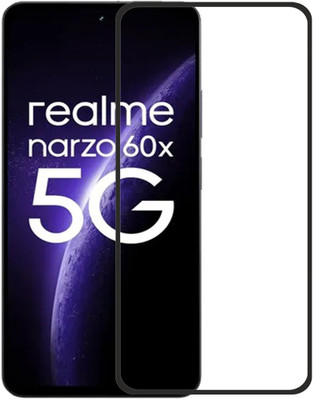 SNMART Edge To Edge Tempered Glass for realme narzo 60X 5G(Pack of 1)