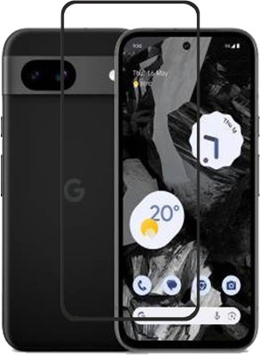 DSCASE Edge To Edge Tempered Glass for Google Pixel 8a, Pixel 8a(Pack of 1)
