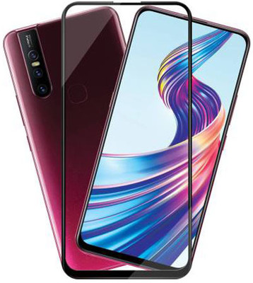 Ansh Traders Edge To Edge Tempered Glass for Vivo V15(Pack of 1)
