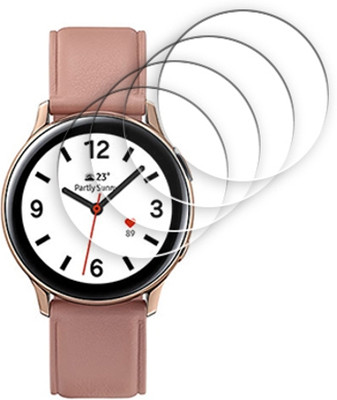 ARBAN Edge To Edge Tempered Glass for Samsung Galaxy Watch Active 2 40mm SMARTWATCH SCREEN GUARD(Pack of 4)