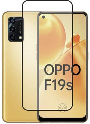 iCopertina Edge To Edge Tempered Glass for Oppo F19s(Pack of 1)