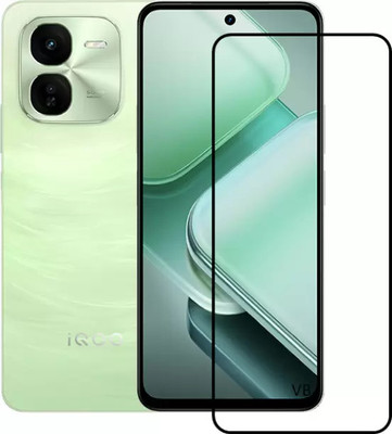 GDBUY Edge To Edge Tempered Glass for IQOO Z9X 5G, IQOO Z9X(Pack of 1)