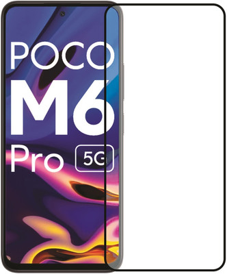 GLOBAL NOMAD Edge To Edge Tempered Glass for POCO M6 Pro 5G(Pack of 1)