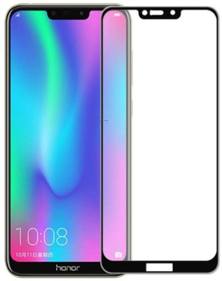Resolute Edge To Edge Tempered Glass for Honor 8C, DelhiGear Glass(Pack of 1)