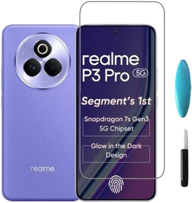 SMART TELECOM Edge To Edge Tempered Glass for Realme p3 pro 5g(Pack of 1)