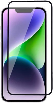 LIKEDESIGN Edge To Edge Tempered Glass for APPLE iPhone 14, iPhone 14(Pack of 1)