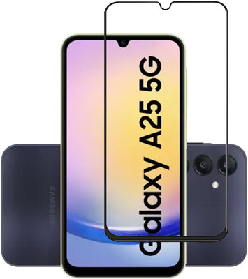 SNMART Edge To Edge Tempered Glass for Samsung Galaxy A25 5G(Pack of 1)