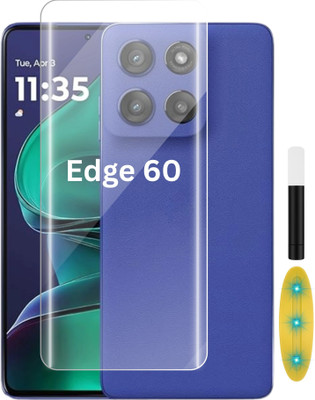 KWINE CASE Edge To Edge Tempered Glass for Moto Edge 60 5G(Pack of 1)