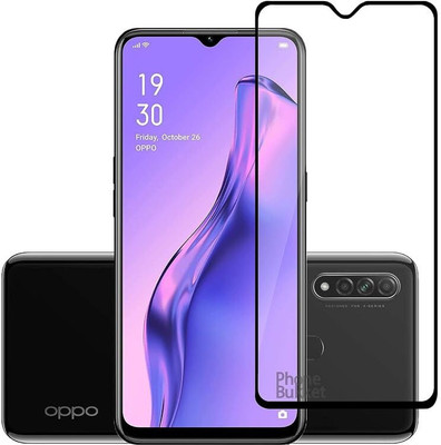 EITANSHA CREATION Edge To Edge Tempered Glass for Oppo A31(Pack of 1)