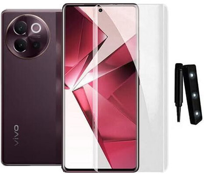 Majisa Glassa Edge To Edge Tempered Glass for Vivo V40 Lite 5G(Pack of 1)