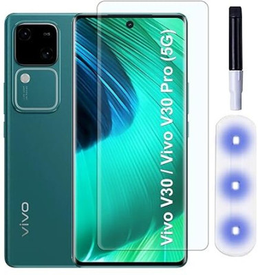 SRT Edge To Edge Tempered Glass for Vivo V30(Pack of 1)