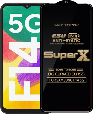Qyist Edge To Edge Tempered Glass for SAMSUNG F14 5G(Pack of 1)