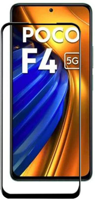 O2MG Edge To Edge Tempered Glass for POCO F4 5G(Pack of 1)