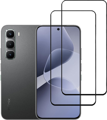 KARTRAY Edge To Edge Tempered Glass for Infinix Hot 60 Pro 5G(Pack of 2)