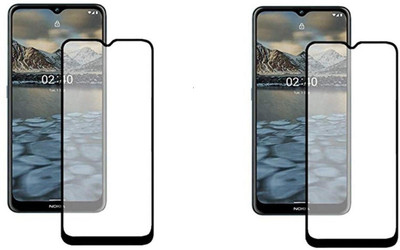 DMJHP Edge To Edge Tempered Glass for Nokia G20(Pack of 2)
