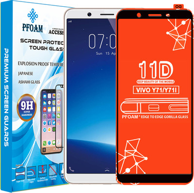 PFOAM Edge To Edge Tempered Glass for VIVO Y71(Pack of 1)