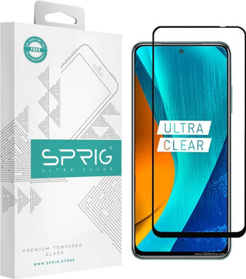 Sprig Edge To Edge Tempered Glass for Sprig Edge To Edge Tempered Glass for Redmi Note 11, Note 11, redmi note 11 (Pack of 1)(Pack of 1)