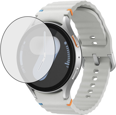 MOBIFONIC Edge To Edge Tempered Glass for samsung galaxy watch 7 44mm(Pack of 1)