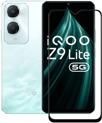 AKSHUD Edge To Edge Tempered Glass for iQOO Z9 Lite 5G, iqoo Z9 Lite 5G(Pack of 1)