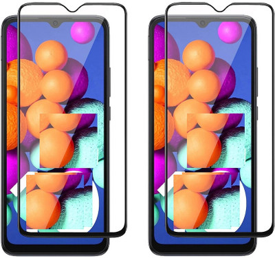 Cover Alive Edge To Edge Tempered Glass for Redmi 10, POCO C55, Redmi 12C, Redmi 10 Power(Pack of 2)