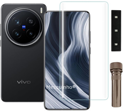 Mesquinho Edge To Edge Tempered Glass for Vivo X200 Pro(Pack of 1)