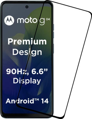 Flipkart SmartBuy Edge To Edge Tempered Glass for MOTOROLA G04, MOTOROLA G04s, MOTOROLA g24, MOTOROLA g24 Power(Pack of 1)