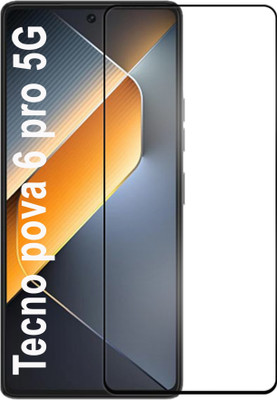 Flipkart SmartBuy Edge To Edge Tempered Glass for Tecno Pova 6 Pro 5G(Pack of 1)