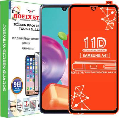 Rofix star Edge To Edge Tempered Glass for SAMSUNG GALAXY A41(Pack of 1)