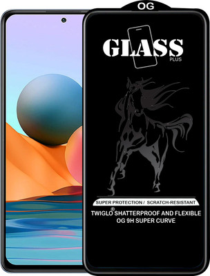 TWIGLO Edge To Edge Tempered Glass for REDMI NOTE 10 PRO(Pack of 1)