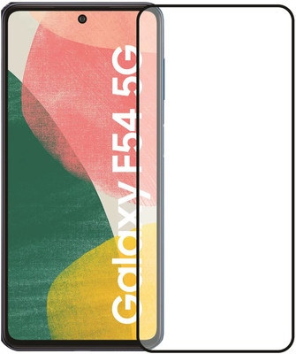 GLOBAL NOMAD Edge To Edge Tempered Glass for SAMSUNG Galaxy F54 5G(Pack of 1)