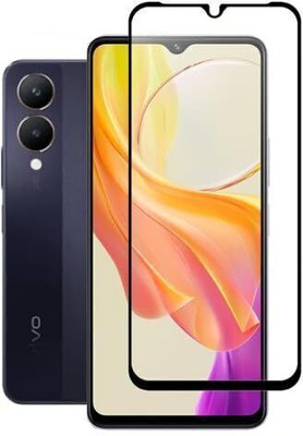 SB Son Edge To Edge Tempered Glass for Vivo Y28, Vivo Y28e, Vivo Y28s(Pack of 1)