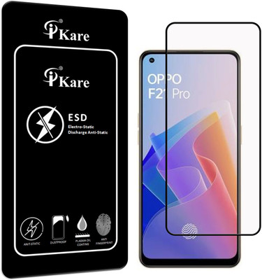 iKare Edge To Edge Tempered Glass for OPPO F21 Pro(Pack of 1)