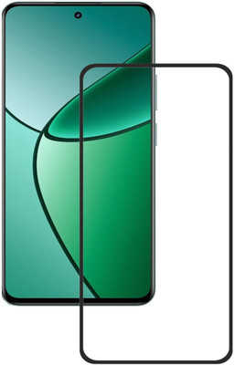 NKCASE Edge To Edge Tempered Glass for Realme 12+ 5G, Realme 12 plus 5G(Pack of 1)