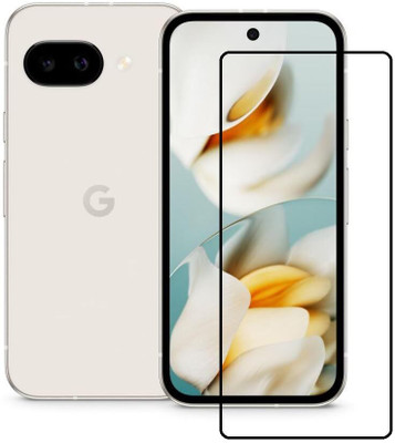 BRENZZ Edge To Edge Tempered Glass for Google Pixel 9a, Google Pixel 9A, Pixel 9A(Pack of 1)