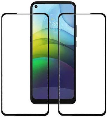 HIE POWER Edge To Edge Tempered Glass for TECNO SPARK 7 PRO-| |Full Glue Curved Tempered Glass | |Bubble Free Installation | |(Pack of 2)