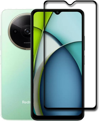 NKCASE Edge To Edge Tempered Glass for Redmi A3, Poco C61, Redmi A3x(Pack of 1)