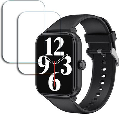 ARBAN Edge To Edge Tempered Glass for DIZO Watch D2 1.91 INCH SMARTWATCH SCREEN GUARD(Pack of 2)