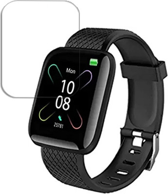 SOMTONE Edge To Edge Tempered Glass for IDS116 SMART BRACELET WATCH SMARTWATCH SCREEN GUARD(Pack of 1)