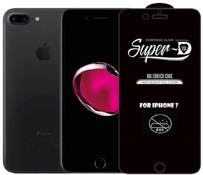 Bigil Edge To Edge Tempered Glass for Apple iPhone 7, With Perfect Camera cut(Pack of 1)